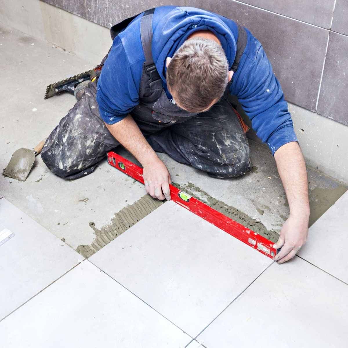 building professional working in the site